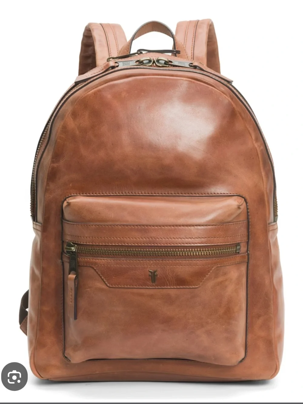 Authentic Frye Holden cognac leather backpack bag tote $398.00 purse satchel